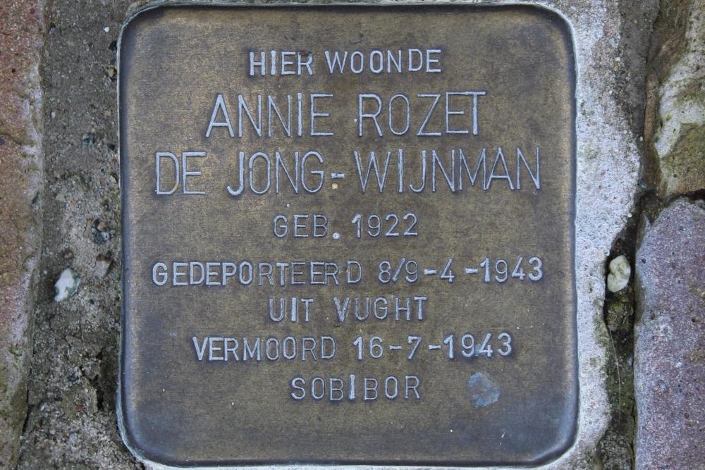 Stolpersteine Minnebroederstraat 4 #3