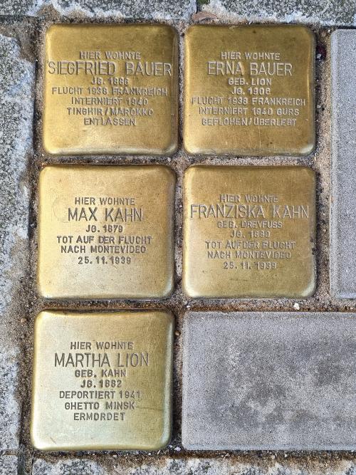 Stolpersteine Grabenstraße 2