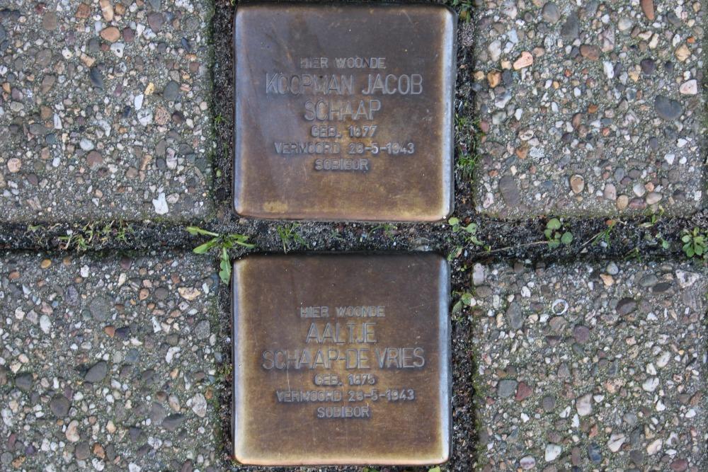 Stolpersteine Marktstraat 18 #1