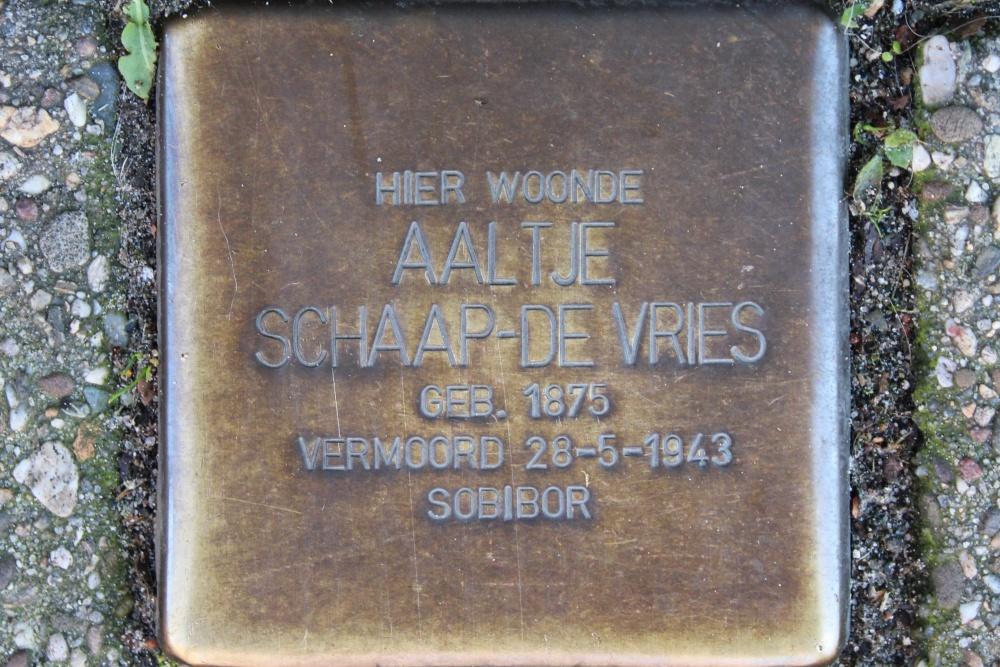 Stolpersteine Marktstraat 18 #3