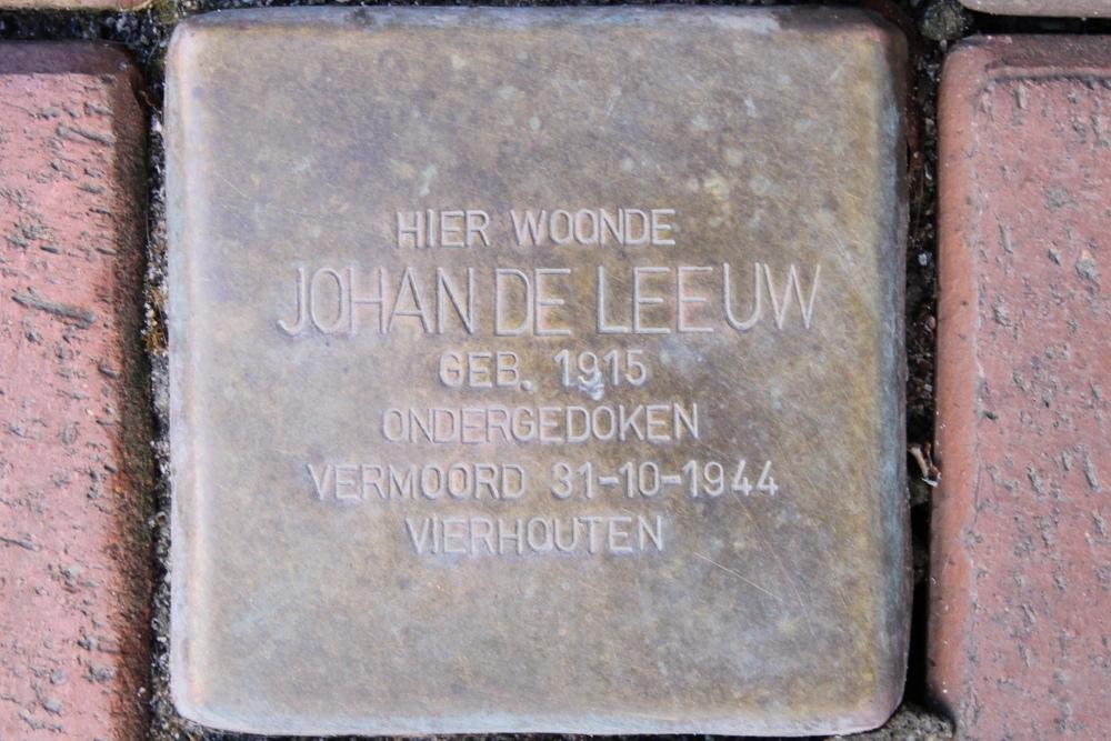 Stolpersteine Schuttenstraat 19 #3