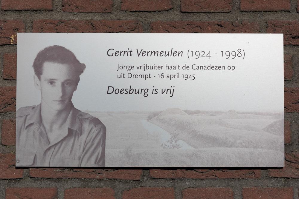 Memorial Gerrit Vermeulen