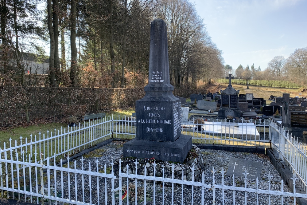 War memorial to fallen German soldiers from Robertville