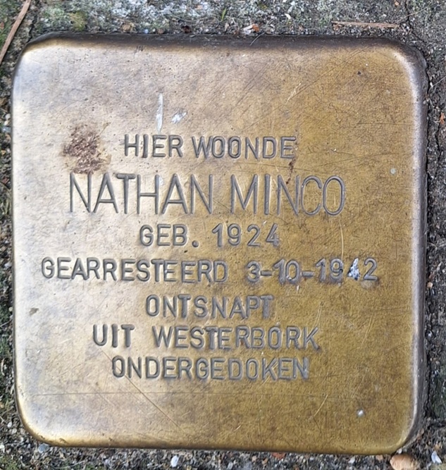 Stolpersteine Lange Hezelstraat 41 #3