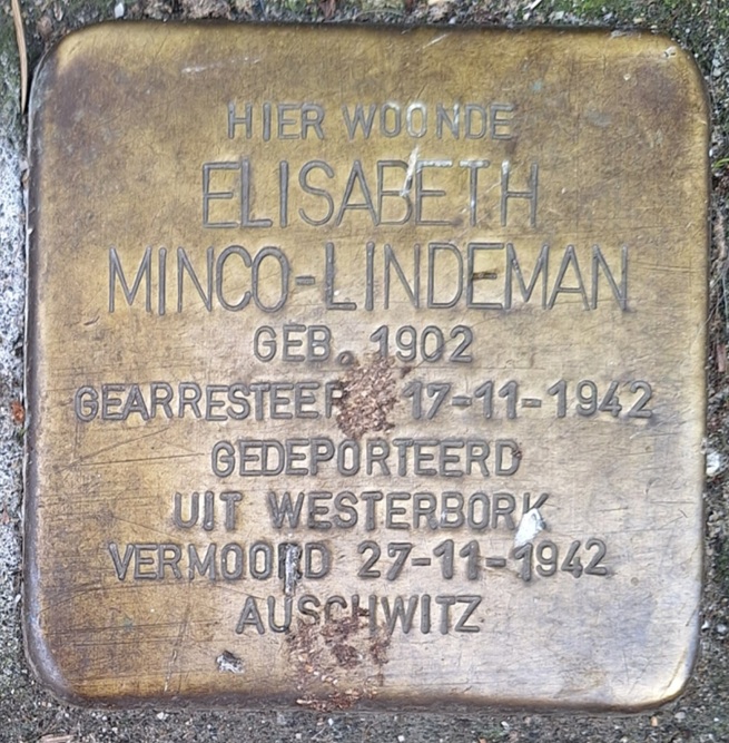 Stolpersteine Lange Hezelstraat 41 #5