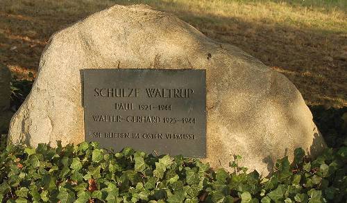 Remembrance Stone Paul and Walter-Gerhard Schulze-Waltrup