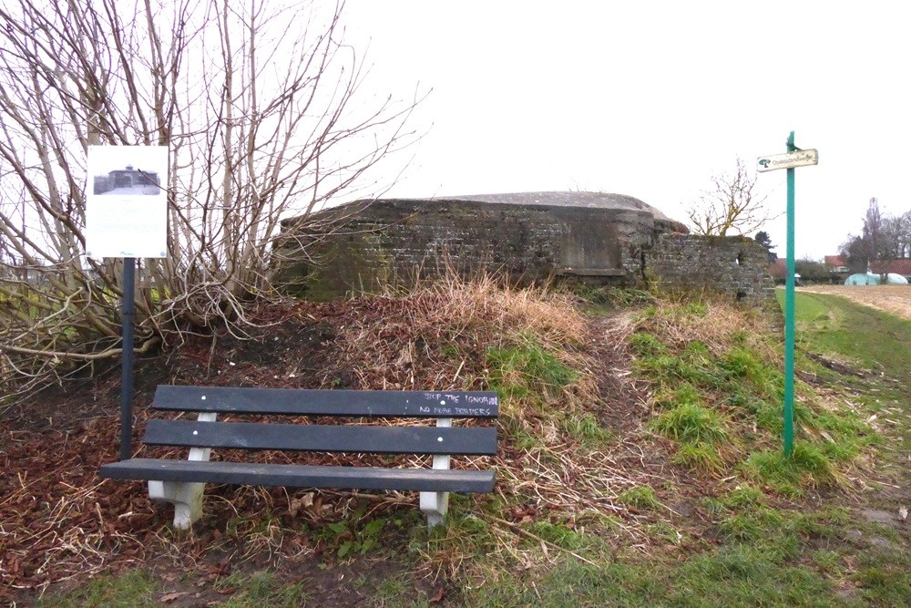 Bunkergordel Bruggenhoofd Gent - Achterliniebunker B29 #1