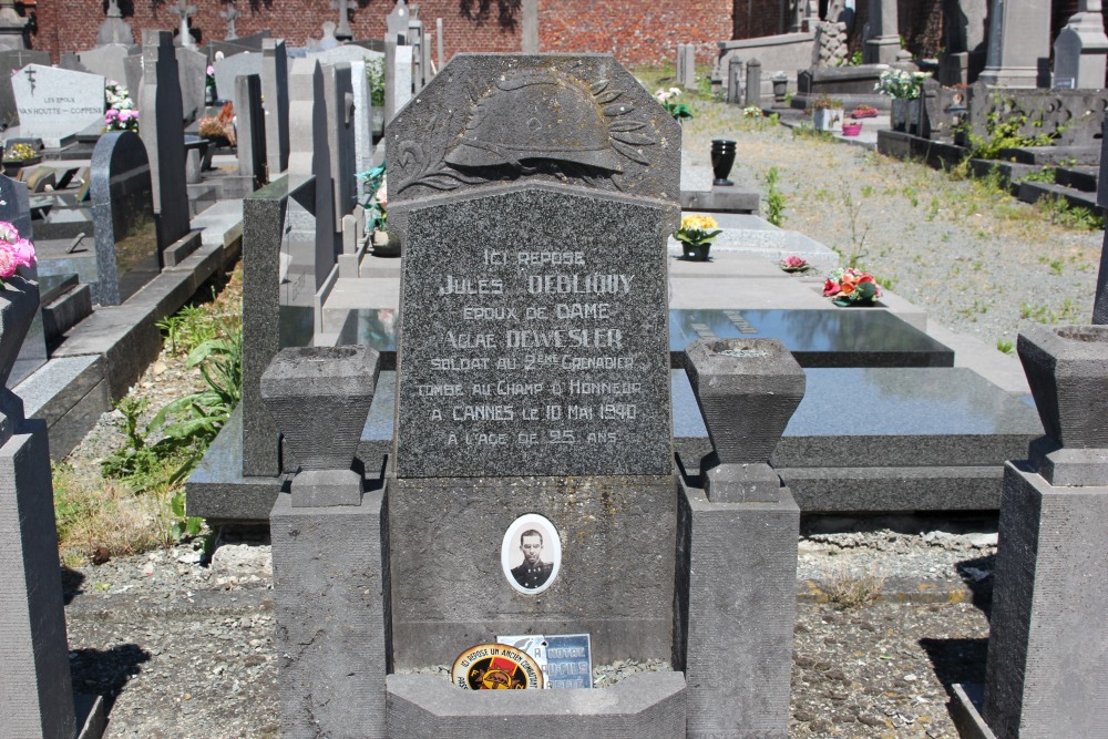 Belgische Oorlogsgraven Ollignies