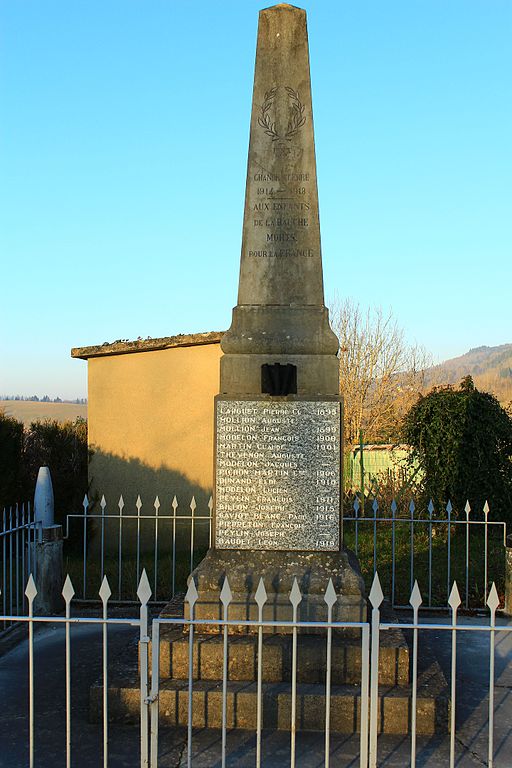 War Memorial La Bauche