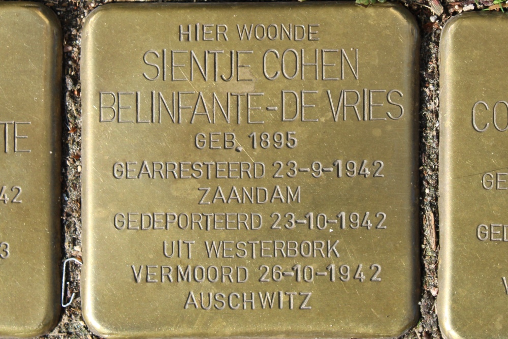 Stolpersteine Haarlemmerdijk 27 #3