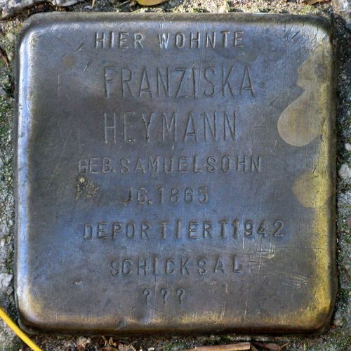 Stolpersteine Prinzenstrae 97 #2