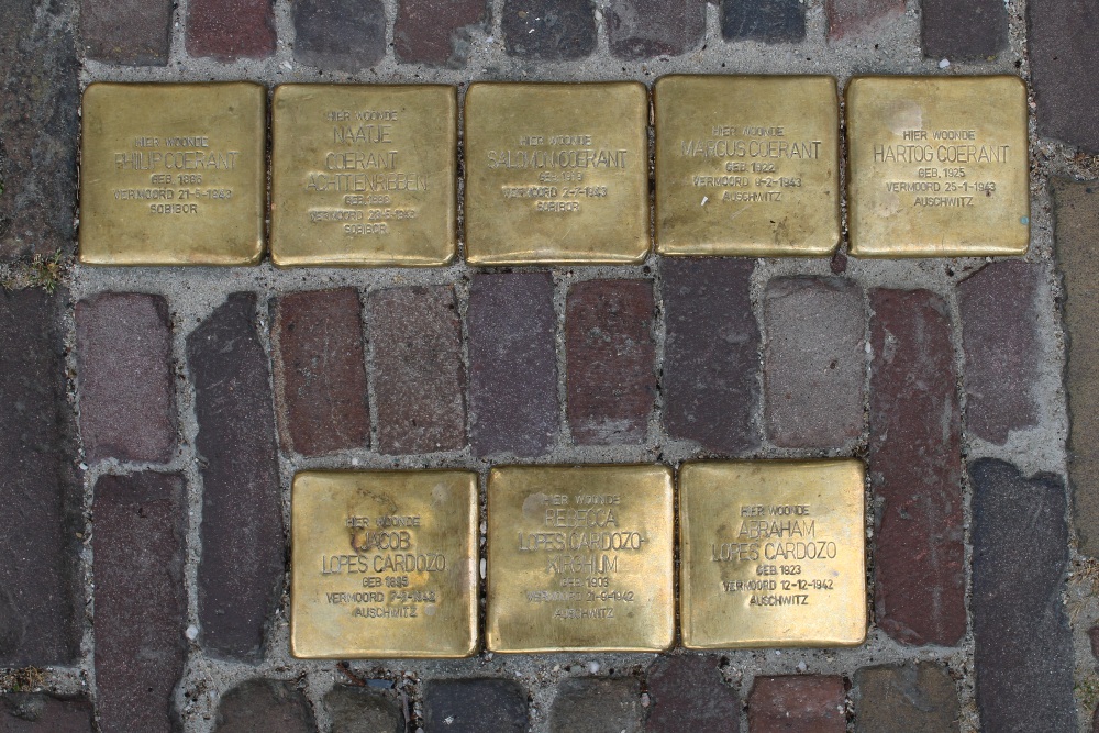 Stolpersteine Nieuwe Herengracht 19