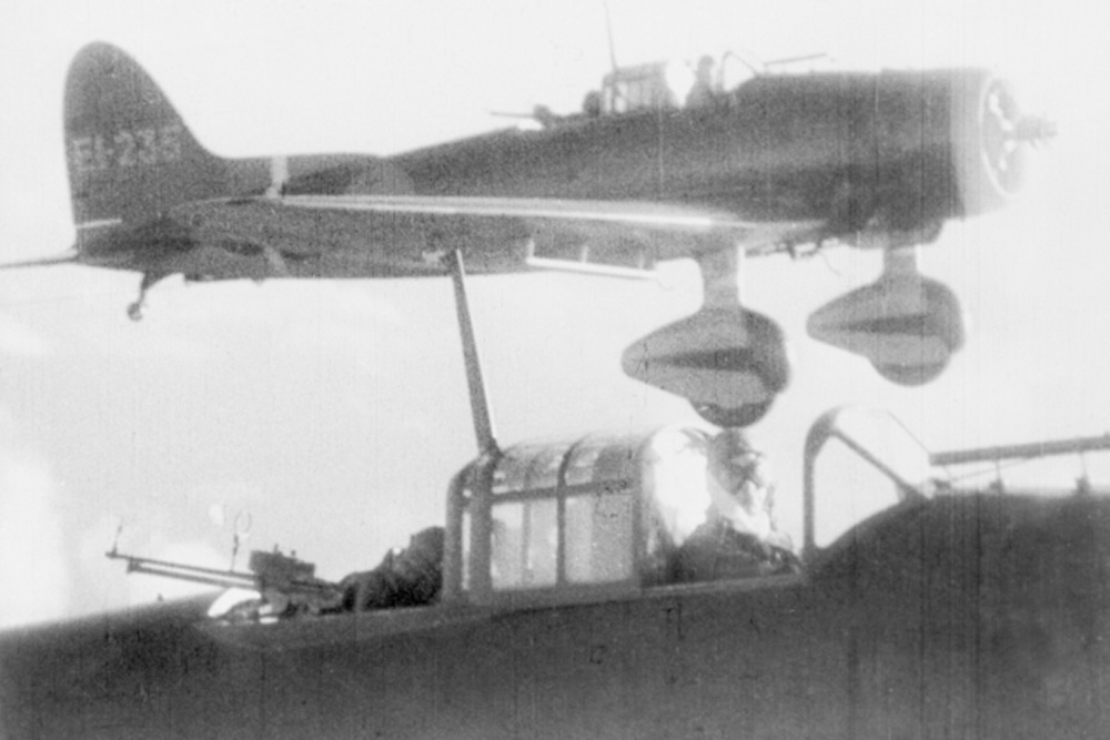 Location Emergency Landings Aichi D3A Type 99 Dive Bombers