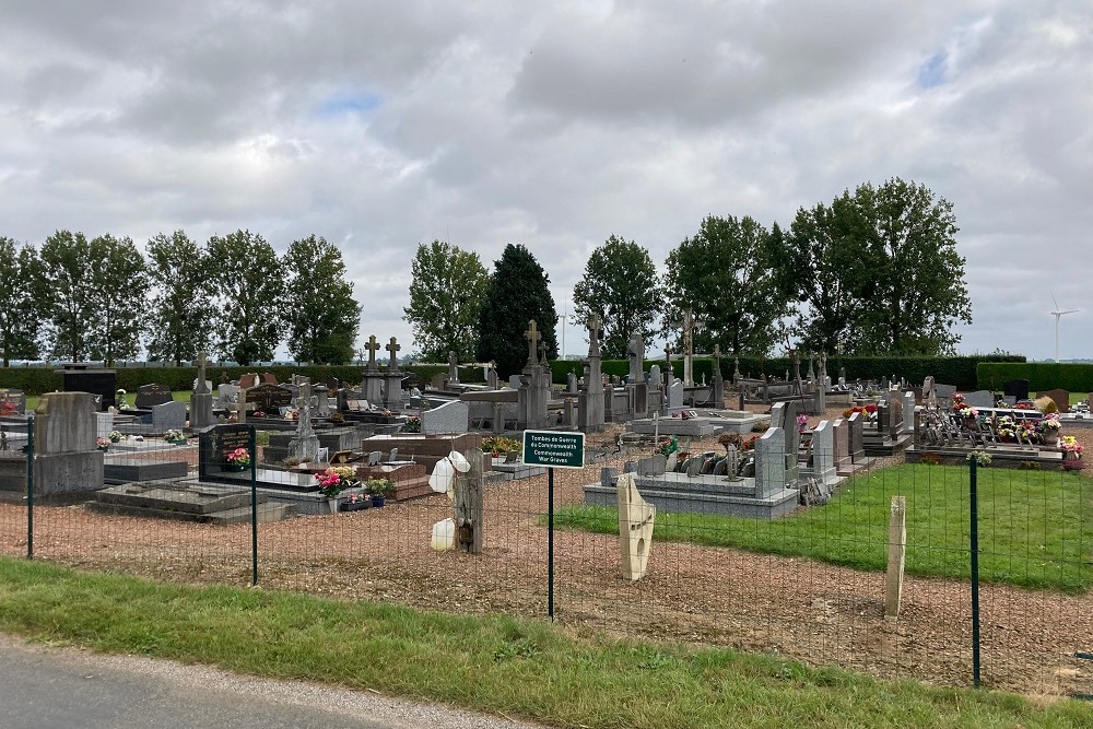 Commonwealth War Graves Saint-Maxent