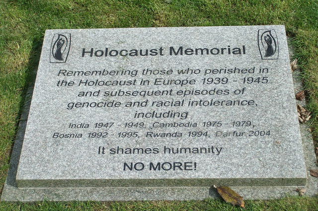 Holocaust Monument Peterborough
