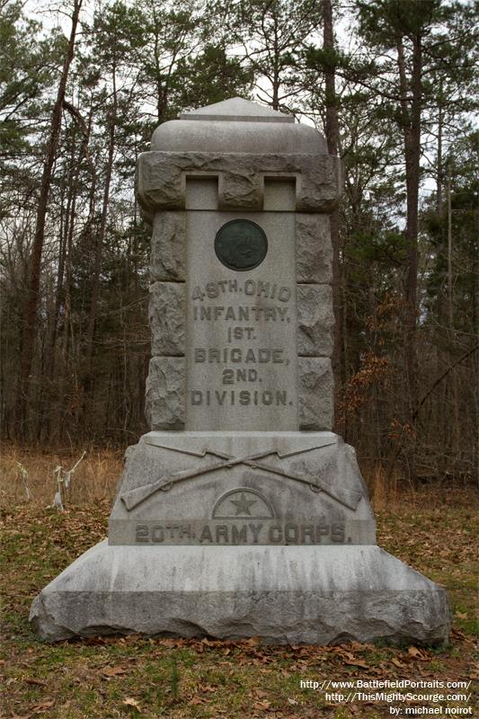 49th Ohio Infantry Monument