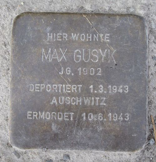 Stolpersteine Hirschgartenstrae 2 #2