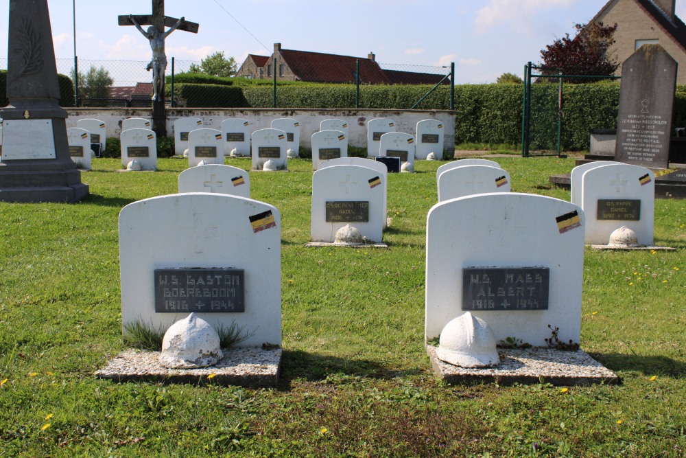 Belgische Oorlogsgraven Heist