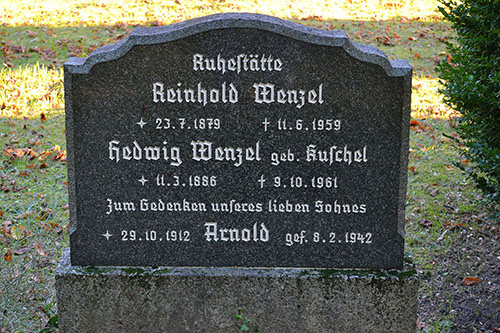 Memorial Stones Bruchmhle Friedhof