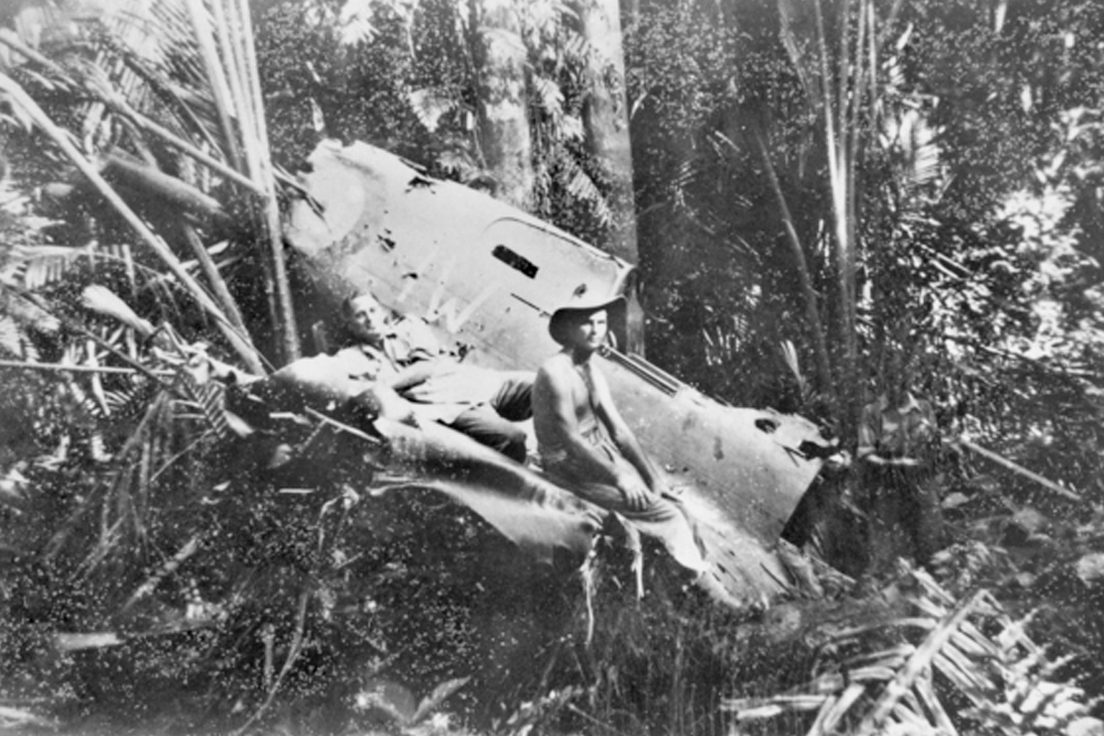 Crash Site & Remains P-40E-1-CU Kittyhawk A29-9