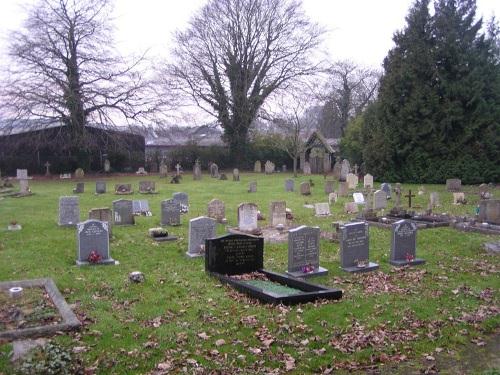 Commonwealth War Grave Maiden Newton Church Cemetery