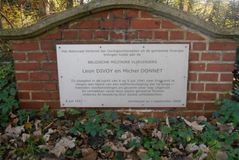 Monument Leon Divoy en Michel Donnet