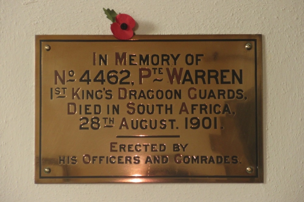 Memorial Pvt. Warren
