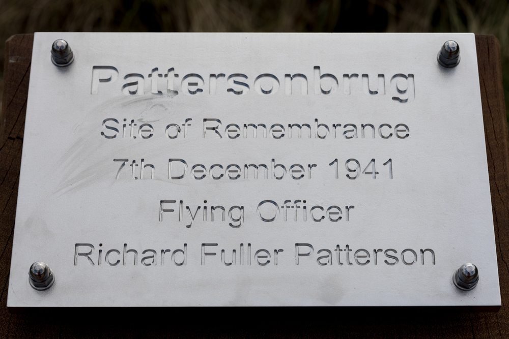 Gedenktekens F/O Patterson