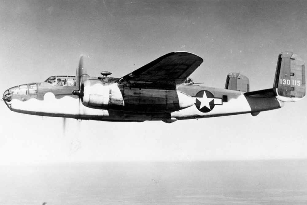 Crashlocatie & Restant B-25D-5 