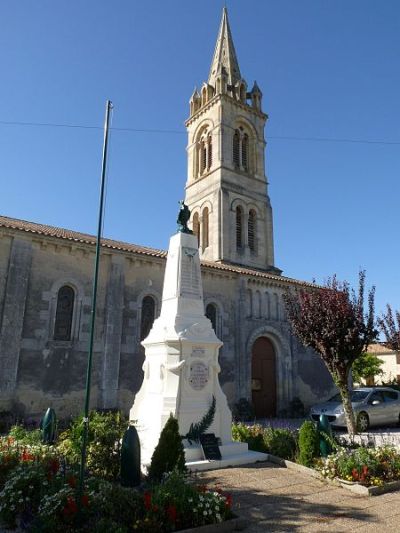 Oorlogsmonument Civrac-en-Mdoc