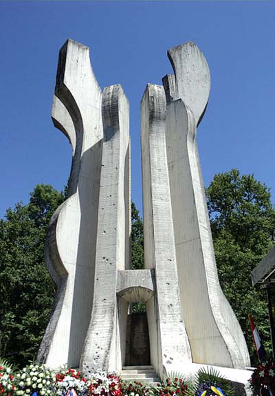 Monument 'Sisak' Partizanen Detachement