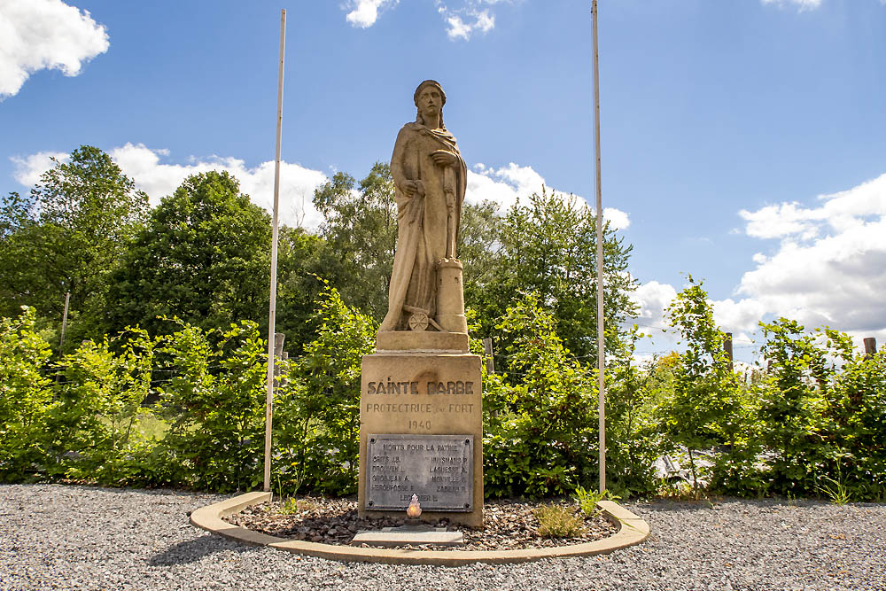 Monument Heilige Barbara Fort Tancrmont