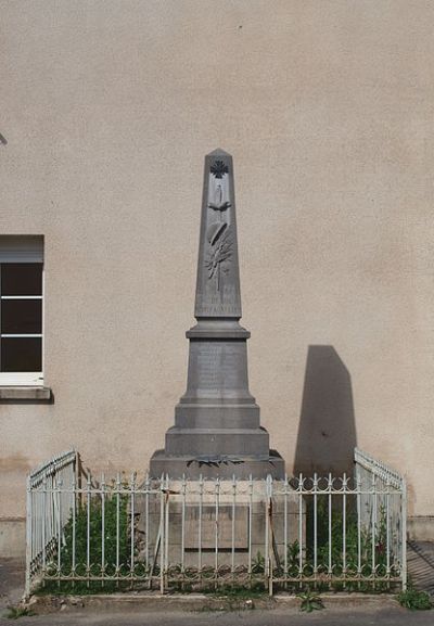 Monument Eerste Wereldoorlog Ardeuil-et-Montfauxelles