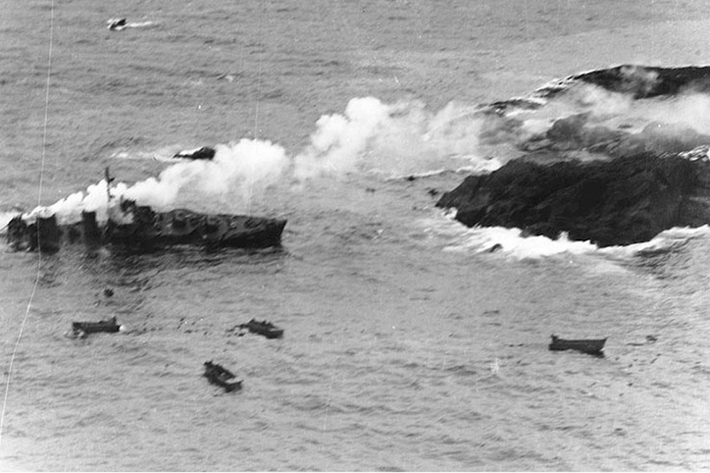 Shipwreck USS Worden (DD-352)