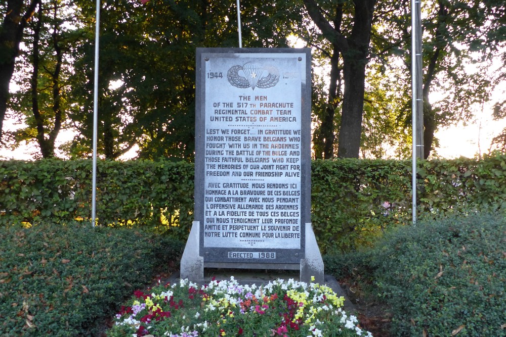 Monument 517th Parachute Regiment Wanne