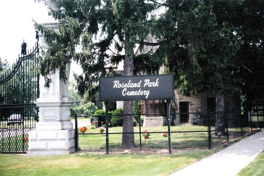 American War Graves Roseland Park Cemetery