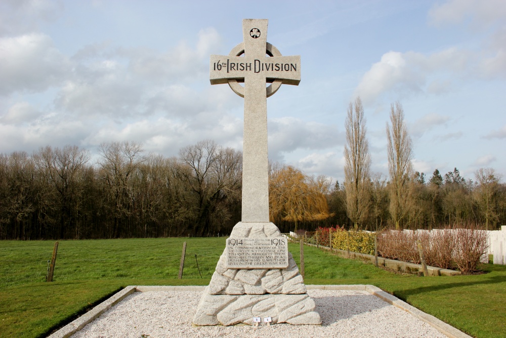 Memorial 16th Irish Division Wijtschare #2