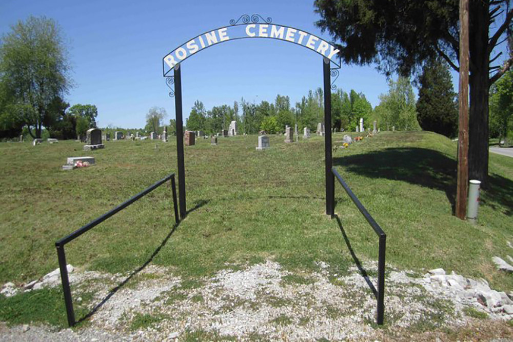 American War Grave Rosine Cemetery