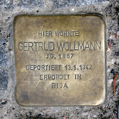 Stolpersteine Tieckstrae 36 #2