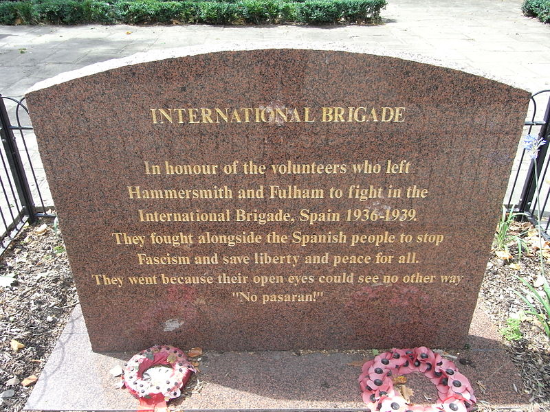 Memorial International Brigades Fulham