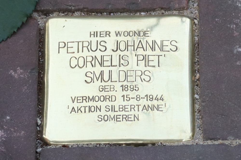 Stolperstein Speelheuvelstraat 2 #1