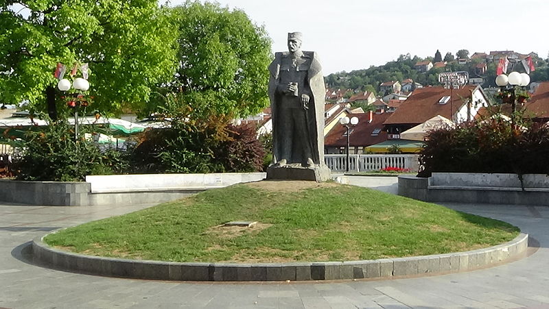 Standbeeld ivojin Miić