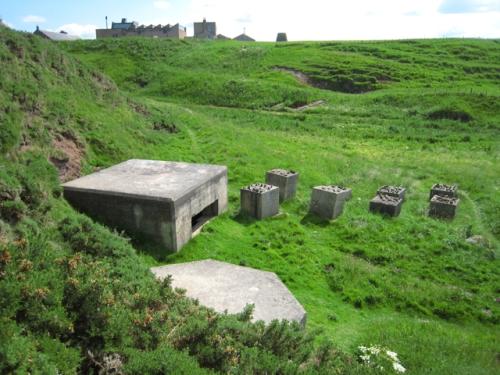 Vickers MG Pillbox and Tank Barrier Sandend