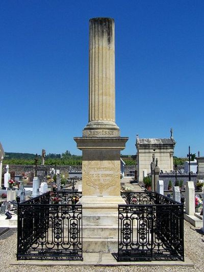 Monument Eerste Wereldoorlog Barie
