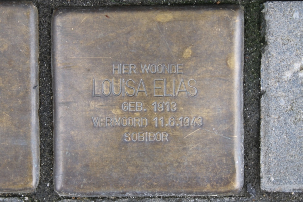 Stolpersteine Verwersstraat 28 #4