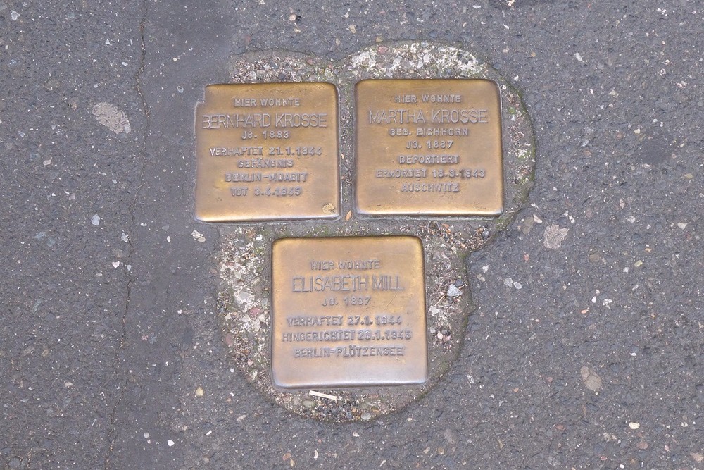 Stolpersteine Elisenstrae 10 #1