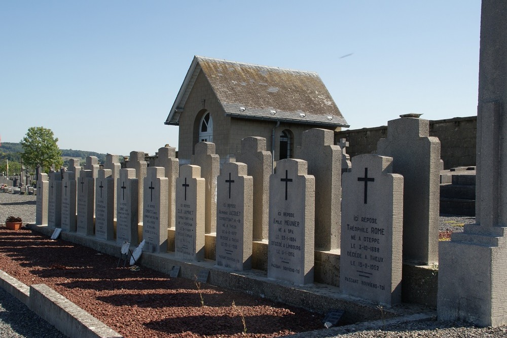 Belgische Oorlogsgraven Theux