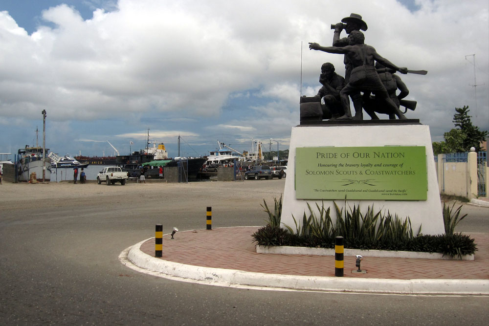 Monument Solomon Scouts & Coastwatchers