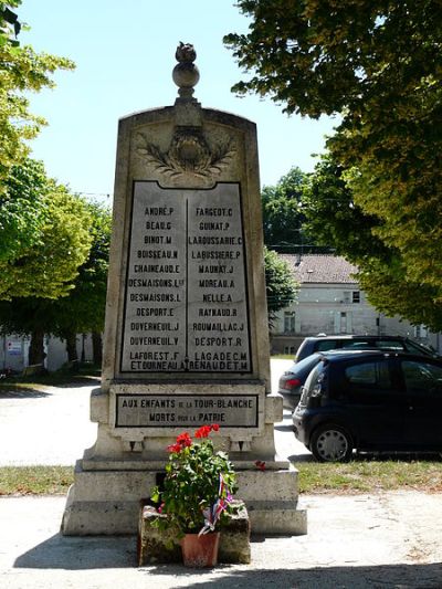 War Memorial La Tour-Blanche