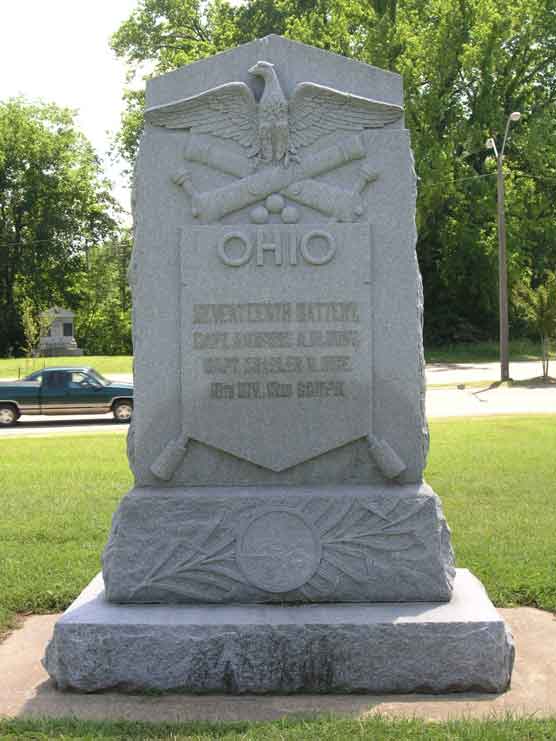 17th Battery Ohio Light Artillery (Union) Monument